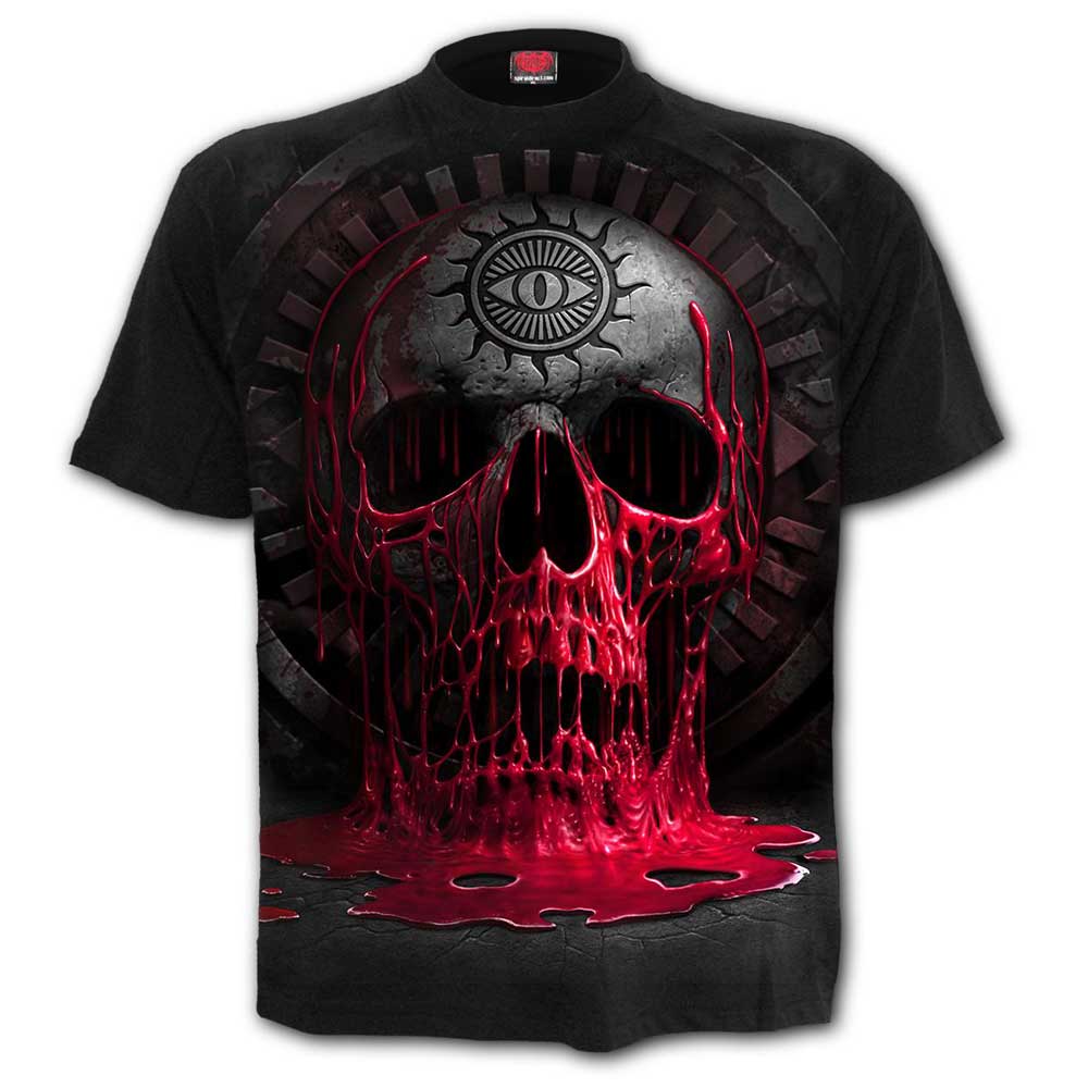 Spiral - BLEEDING SOULS Herren T-Shirt - Schwarz